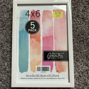 4x6 frame with white border